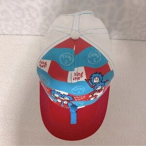 Thing 1 Thing 2 Rare Cap Hat Universal Studios Size Kids 100% Cotton EUC Unisex